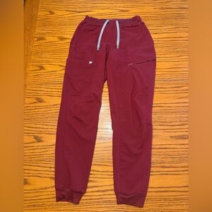 Fabletics Maroon Jogger Pants